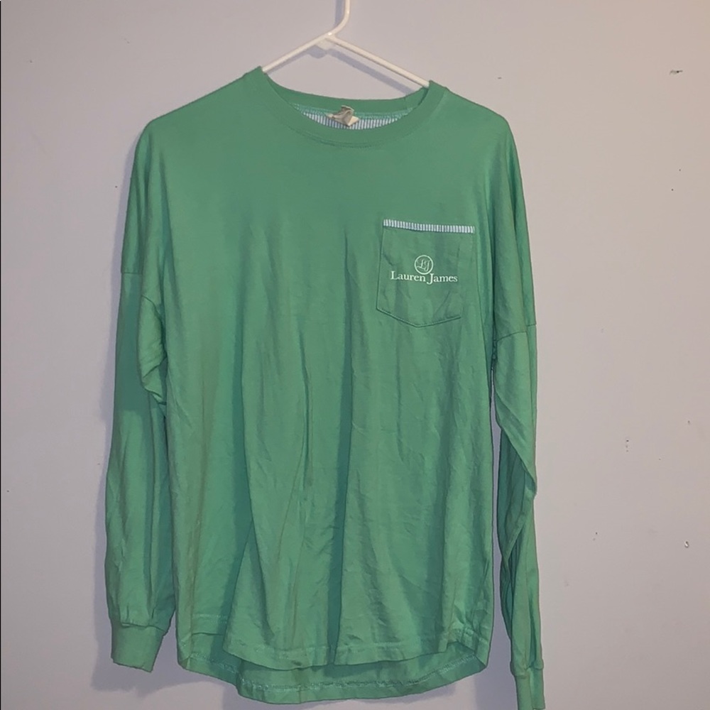 Lauren James Seersucker shirt